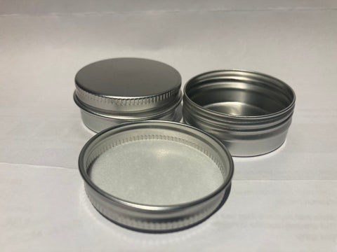 15ml Silver Aluminium Jar