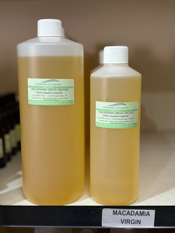 Macadamia Oil Virgin Organic