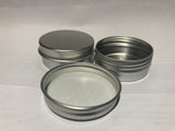 15ml Silver Aluminium Jar