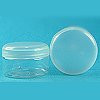 10gm Clear Acrylic  Pot with Natural Screw Cap