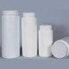 60gm White HDPE Powder Bottle