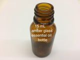 15ml Amber Glass Essential Oil Bottle