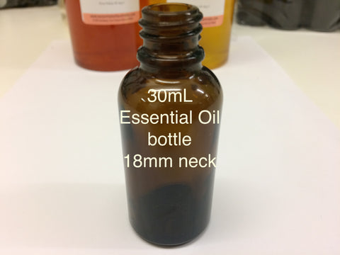 30ml Amber Glass Essential Oil Bottle