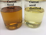 Carrot seed oil distilled and carrot seed Total