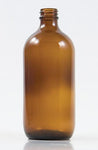500mL amber glass cosmetic bottle