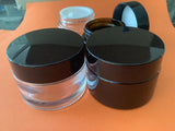 30gm glass jar - clear or amber