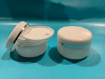 15gm White Plastic  Pot