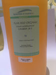 Organic flax seed oil