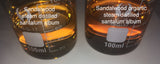 sandalwood essential oil steam distilled santalum album