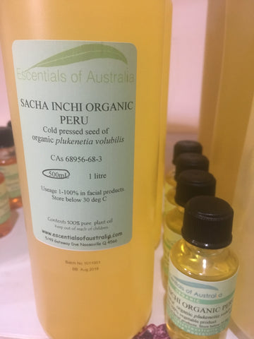 Sacha Inchi Oil Organic - plukenetia volubilis