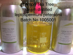 Essential Oil Lemon tea tree leptospermum petersonii