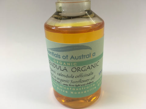Calendula infused in organic sunflower oil