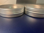 100ml Silver Aluminium Jar