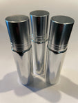 10ml Silver Roller Bottle
