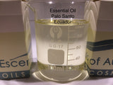 Essential oil of Palo Santo bursea graveolens