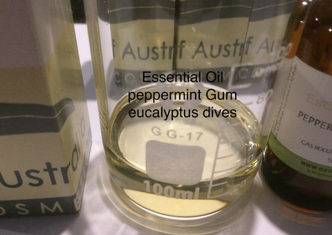 Essential Oil Peppermint eucalyptus eucalyptus dives