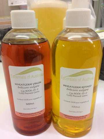 refined cold pressed wheatgerm oil 