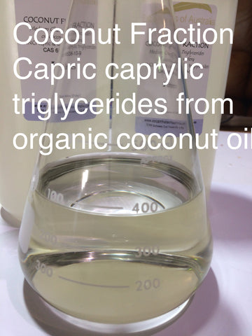 coconut oil fractionated organic 